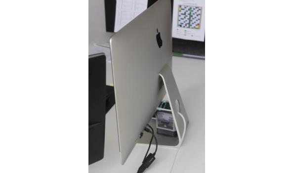 PC APPLE, compleet met tft-scherm HP, klavier en muis, wachtwoord niet gekend